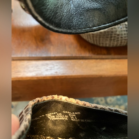 COACH 6.5B Snakeskin Garland style women’s heel 2 & 5/8”high. Excl preowned. - Picture 6 of 8